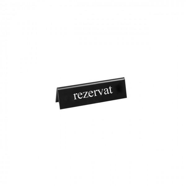 Semn pentru masa "Rezervat", 130x35xh40 mm, Produse 10,82 lei