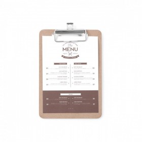 Clipboard pentru meniu 240x330 mm Produse 12,33 lei