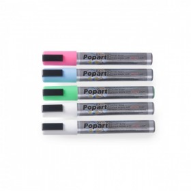 Set 5 Markere, 1 roz, 1 verde, 1 albastru si 2 albe Produse 48,15 lei