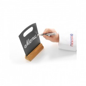 Tabla meniu, suport lemn, 210x320 mm, 2 fete pt scris Produse 48,33 lei