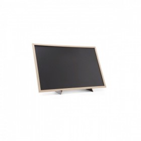 Tabla neagra cu suport si rama de lemn 400x600mm Produse 62,13 lei