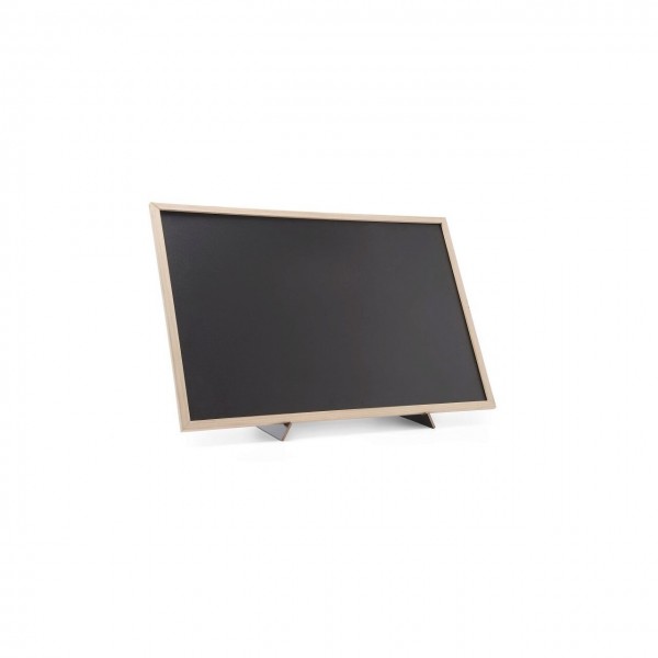 Tabla neagra cu suport si rama de lemn 400x600mm Produse 62,13 lei