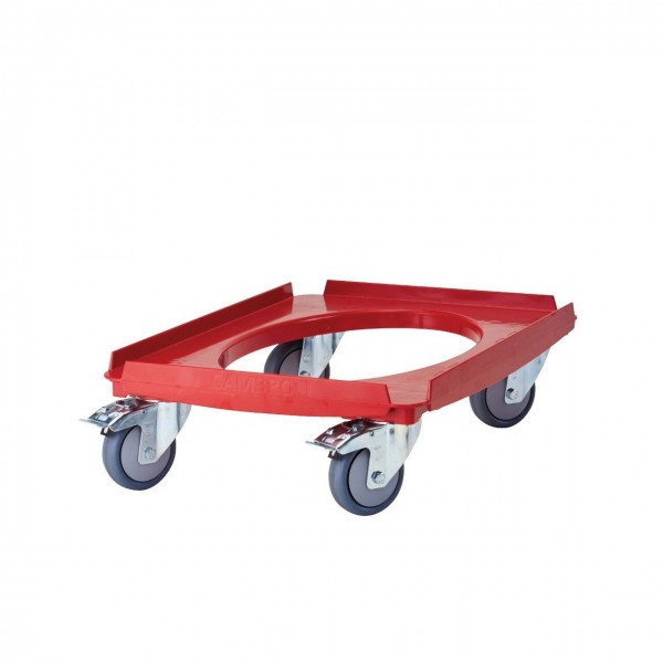 Carucior container izolat Cambro CAMDOLLY, rosu, 692x426xh167mm Produse 485,52 lei