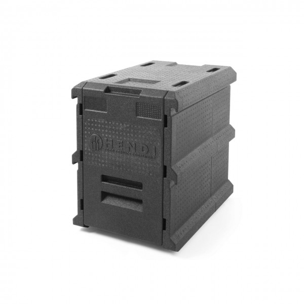 Cutie termoizolanta transport, 66L, 5 santuri la distanta de 65 cm pentru tavile GN1/1 Produse 750,18 lei