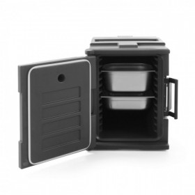 Cutie termoizolanta transport, 2 santuri pentru tavile GN1/1 Produse 1,00 lei