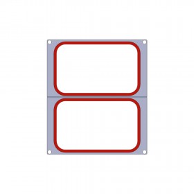 Rama dubla pentru masina termosudare Reko, 178x113 mm Produse 439,16 lei