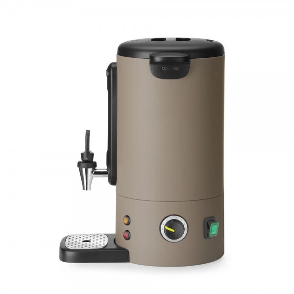 Boiler pentru bauturi calde Taupe mat 9l, Design de Bronwasser, 220-240V/950W, 307x330x (h)450mm
