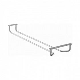 Suport pentru pahare, BarUp, otel inoxidabil, 408x115x (h)30mm