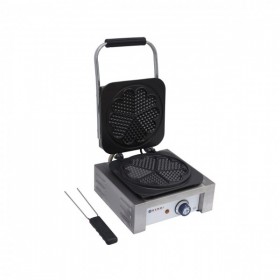 Aparat  Hendi Brussels vafe, waffles, 2200W, forma de inima, fonta