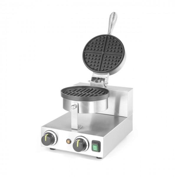 Aparat vafe, waffles rotunde, Hendi, diametru 19cm, 1000w, timer, termostat reglabil, 2500x3800x (h)5900mm
