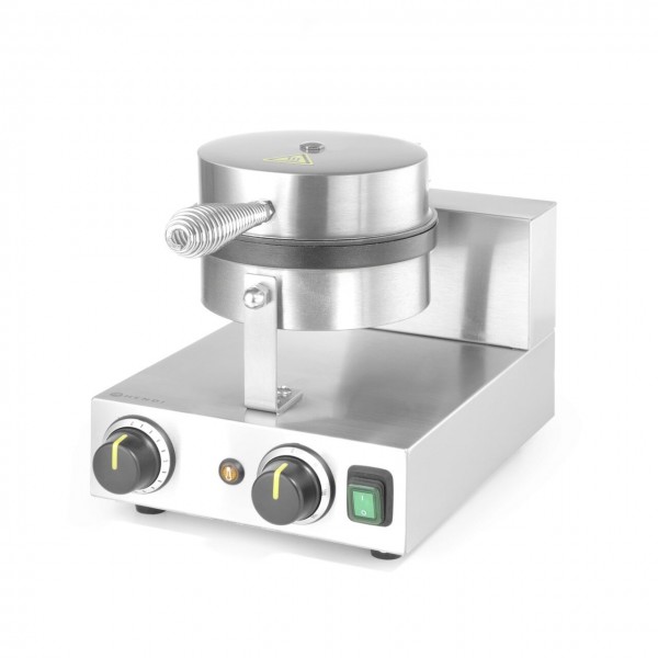 Aparat vafe, waffles rotunde, Hendi, diametru 19cm, 1000w, timer, termostat reglabil, 2500x3800x (h)5900mm