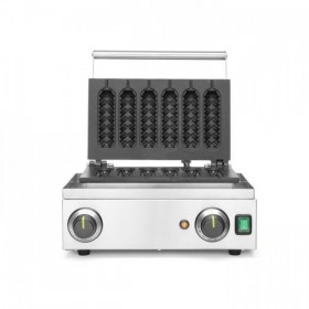 Aparat vafe Corn Dog Hendi, 1550w, timer, termostat reglabil 50-220°C, 3900x3350x (h)2300mm