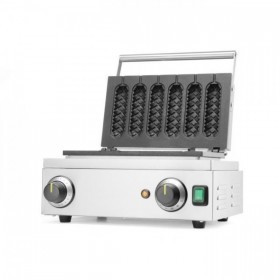 Aparat vafe Corn Dog Hendi, 1550w, timer, termostat reglabil 50-220°C, 3900x3350x (h)2300mm