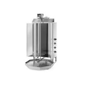 Kebab grill electric, Hendi, Profi Line, tija 89 cm, pt max 60 kg carne, otel inoxidabil, 400V/7200 W