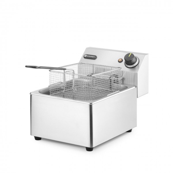 Friteuza electrica Blue Line 6L, corp inox, 230v,  3300w