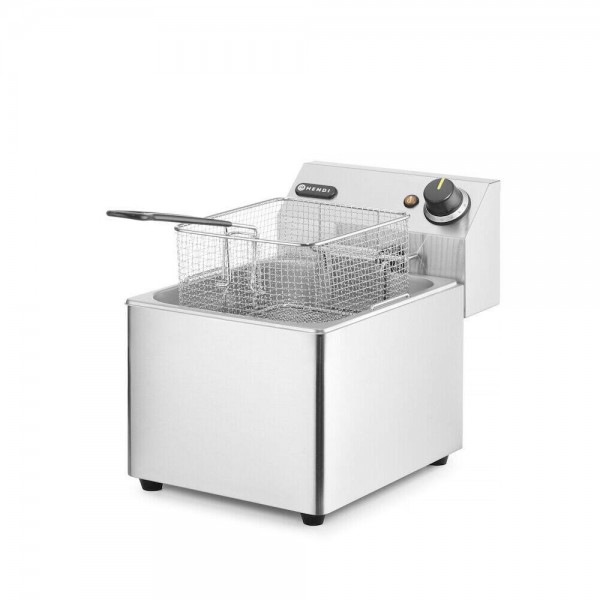 Friteuza electrica Blue Line 8L, corp inox, 230v,  3500w