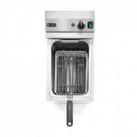 Friteuza XL electrica profesionala, Profi Line 10L, cu robinet, corp inox  400V / 6600W