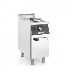 Friteuza electrica profesionala cu spatiu de depozitare, Grafen 24L, corp inox, 400v, 12Kw