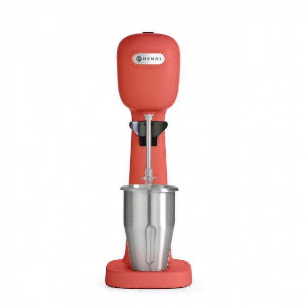 Milkshaker profesional 0,9 L, 400W, Design Robert Bronwasser – Hendi, Rosu