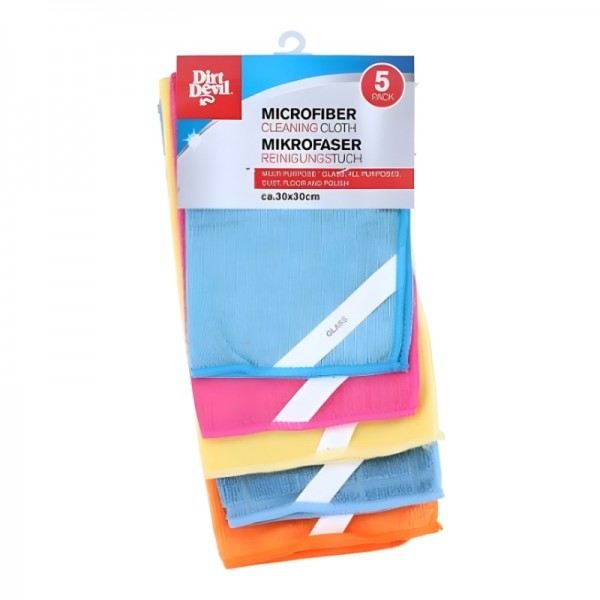 Set 5 lavete microfibra Dirt Devil, multisuprafete, 30*30cm Produse 16,80 lei