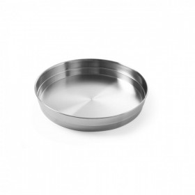 Tava Hendi pentru servire, otel inoxidabil - rotunda 315 x (H)45mm Produse 81,64 lei