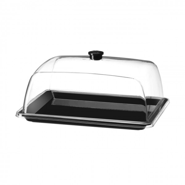 Tava dreptunghiulara cu capac, HENDI, GN 1/2, transparent, 335x275x (h)165mm Produse 132,98 lei