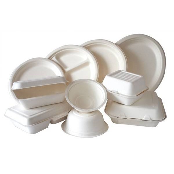 Farfurii trestie, biodegradabile, D23cm, 3 comp., 500buc Produse 184,99 lei