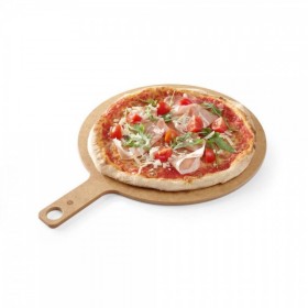 Placa pizza cu maner, HENDI, ø406x (h)6mm