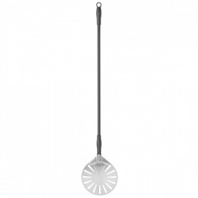 Paleta pizza, rotunda,perforata,  din aluminiu, 1200x230mm