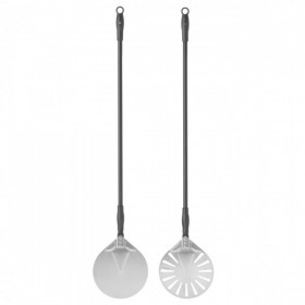 Paleta pizza, rotunda, din aluminiu, 1200x230mm