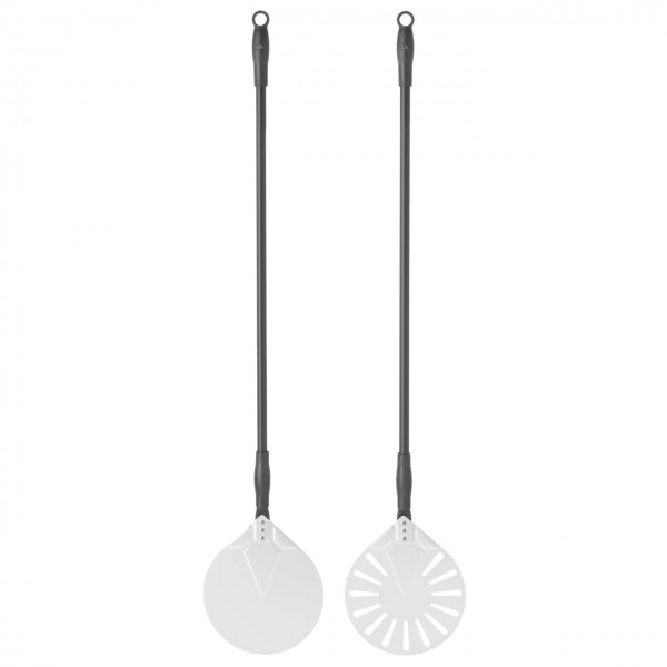 Paleta Pizza,perforata, din aluminiu, 1200x230mm