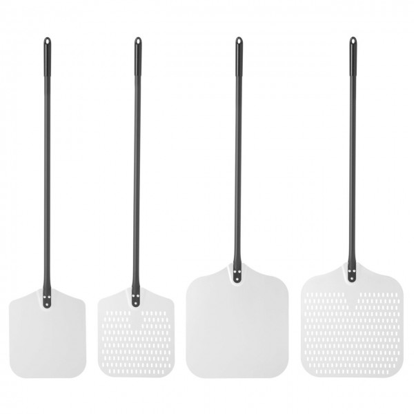 Paleta perforata pentru pizza din aluminiu, Hendi 1320x305mm