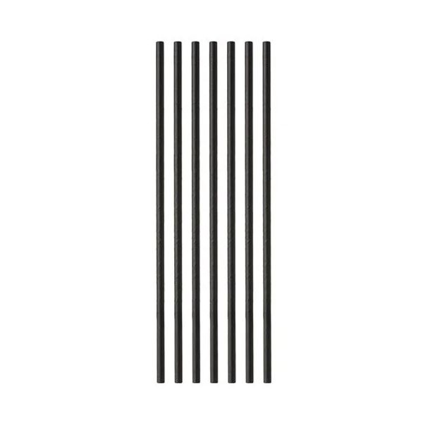 Paie din hartie, 230*5mm, negre, bio. FSC MIX, amb. individual, 500buc Produse 25,50 lei