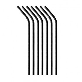 Paie flexibile din hartie, 210*6mm, negre, bio. FSC MIX, amb. individual, 500buc Produse 27,80 lei