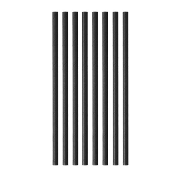 Paie jumbo din hartie, 210*8mm, negre, bio. FSC MIX, 500buc Produse 28,80 lei