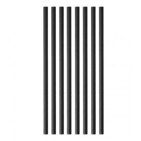 Paie jumbo din hartie, 230*8mm, negre, bio. FSC MIX, amb. individual, 500buc Produse 36,60 lei