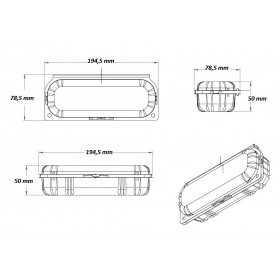 Caserole pet, ecler, macarons sau kiwi, 157*194.5*h45 mm,900buc Produse 431,90 lei
