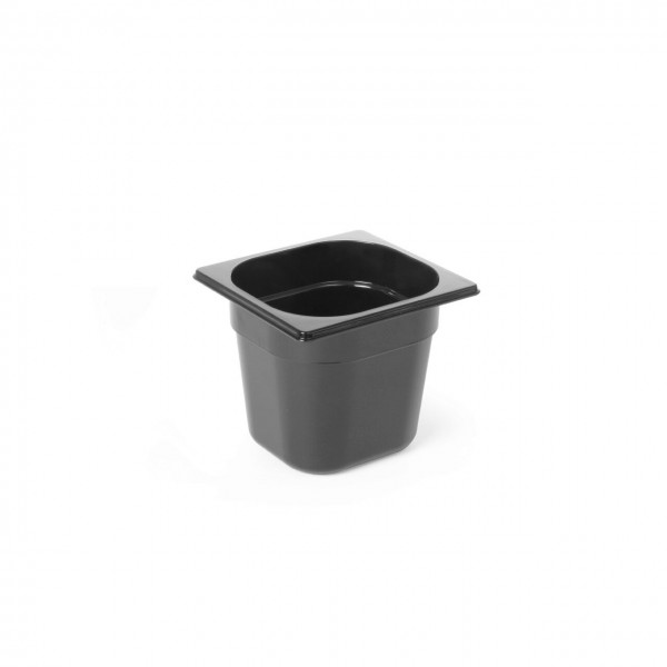 Tava Gastronorm GN 1/6 65mm 1 litri - policarbonat negru Produse 41,25 lei