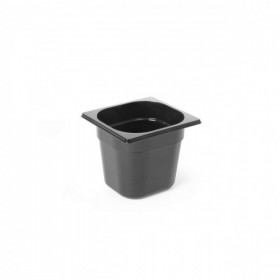Tava Gastronorm GN 1/6 150mm 2.4L- policarbonat negru Produse 50,32 lei