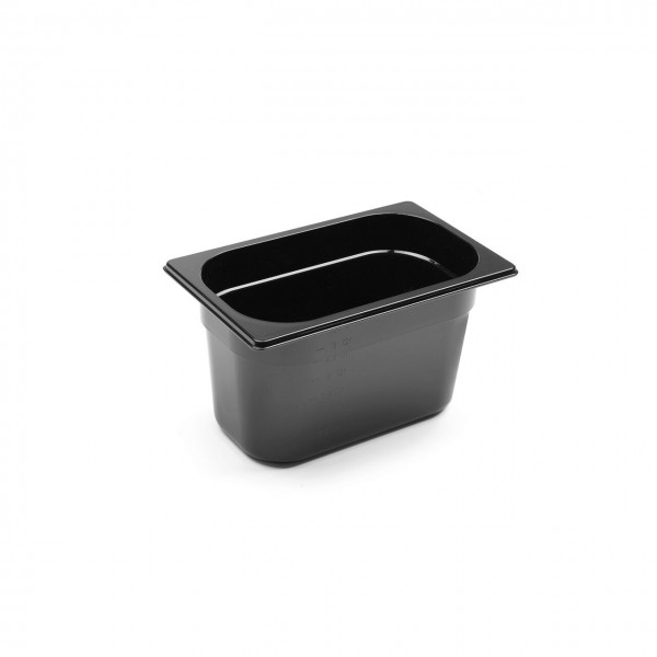 Tava Gastronorm GN 1/4 100mm 2.8L- policarbonat negru Produse 51,23 lei