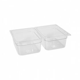 Tava Gastronorm GN 1/2 150mm 9.5L- policarbonat transparent Produse 65,75 lei