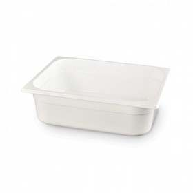 Tava profesionala Gastronorm 1/2 policarbonat alb, 6.5 litri, 100mm inaltime Produse 65,75 lei