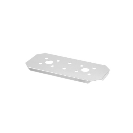 Gratar perforat pentru tava Gastronorm GN1/4, inox,