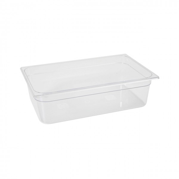 Tava Gastronorm GN 1/1 65mm 9L- policarbonat transparent Produse 77,55 lei