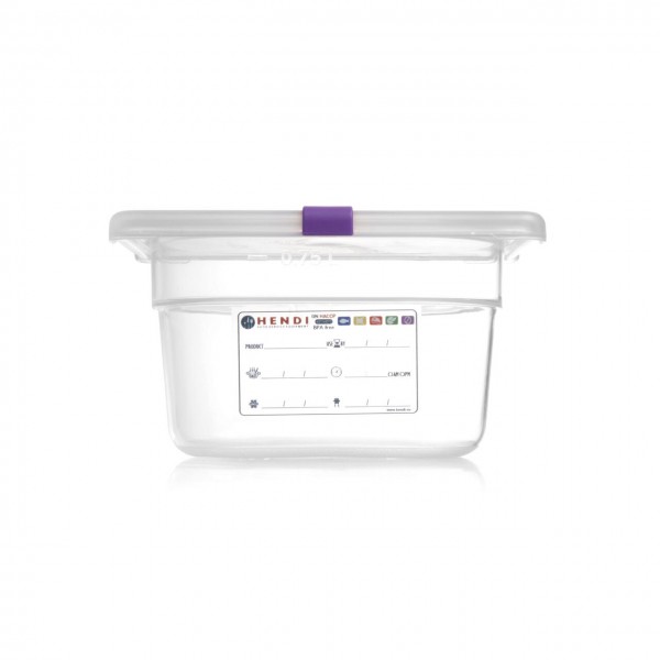 Tava Gastronorm GN1/1, 530x325x h200mm, 28 litri, polipropilena, cu marcaj HACCP Produse 90,25 lei