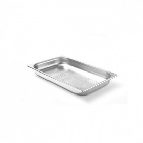 Tava perforata Gastronorm GN 1/1 (530x325mm), h65mm 8.6L inox, Kitchen Line Produse 105,15 lei