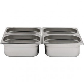Tava Gastronorm GN 1/4 150mm 4.1L- gama Profi Line, otel inoxidabil Produse 107,57 lei