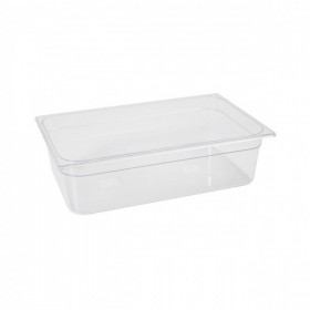 Tava Gastronorm GN 1/1 200mm, 28L policarbonat transparent, rezistenta  la temperatura -40°C | 300°C Produse 123,30 lei