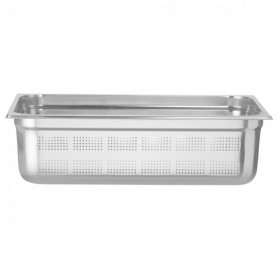 Tava perforata Gastronorm GN 1/1 150mm 21L- gama Profi Line, otel inoxidabil Produse 327,79 lei