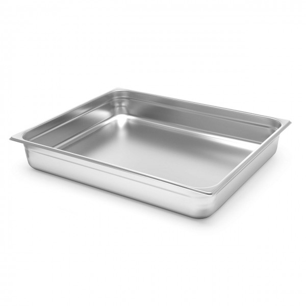 Tava gastronorm GN 2/1 din inox 18/10, 43 litri, 650x530x 150mm Produse 424,59 lei
